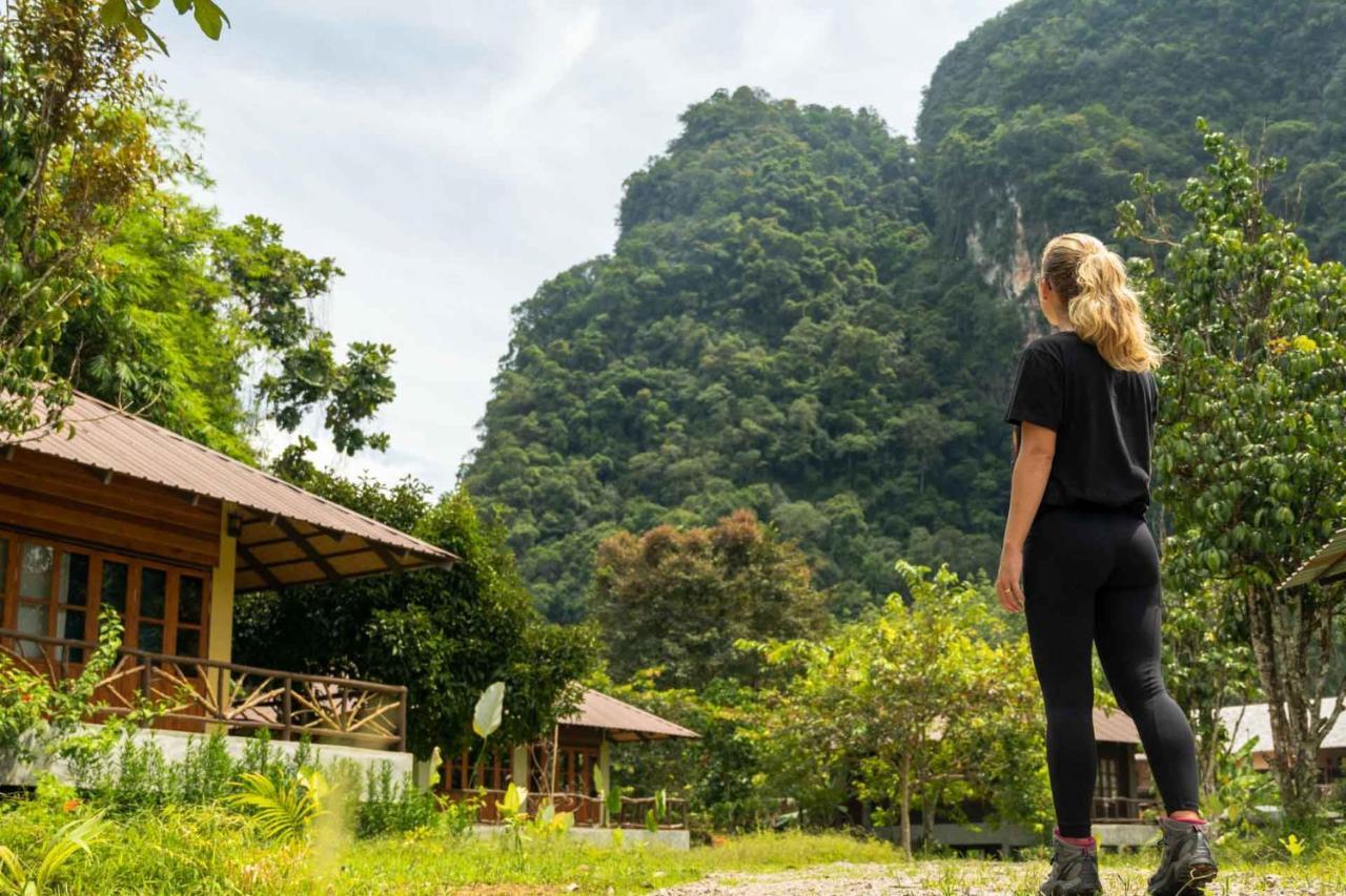 Monkey Mansion - Jungalows & Tours Khao Sok National Park エクステリア 写真